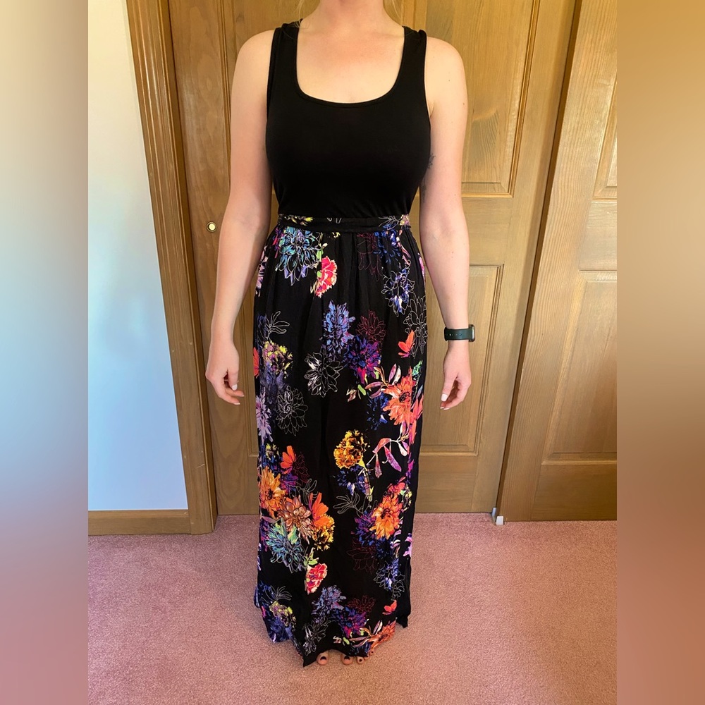 Maxi Flower Dress